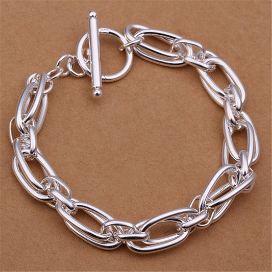925 Sterling silver chain bracelet
