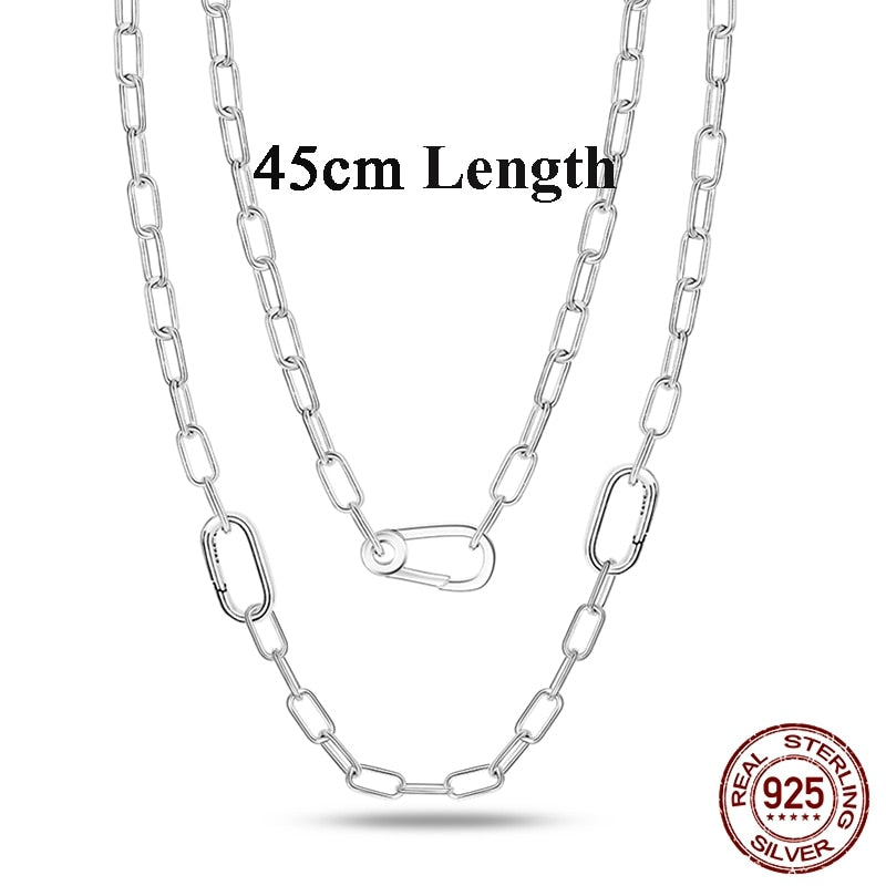 925 sterling silver snake link chains