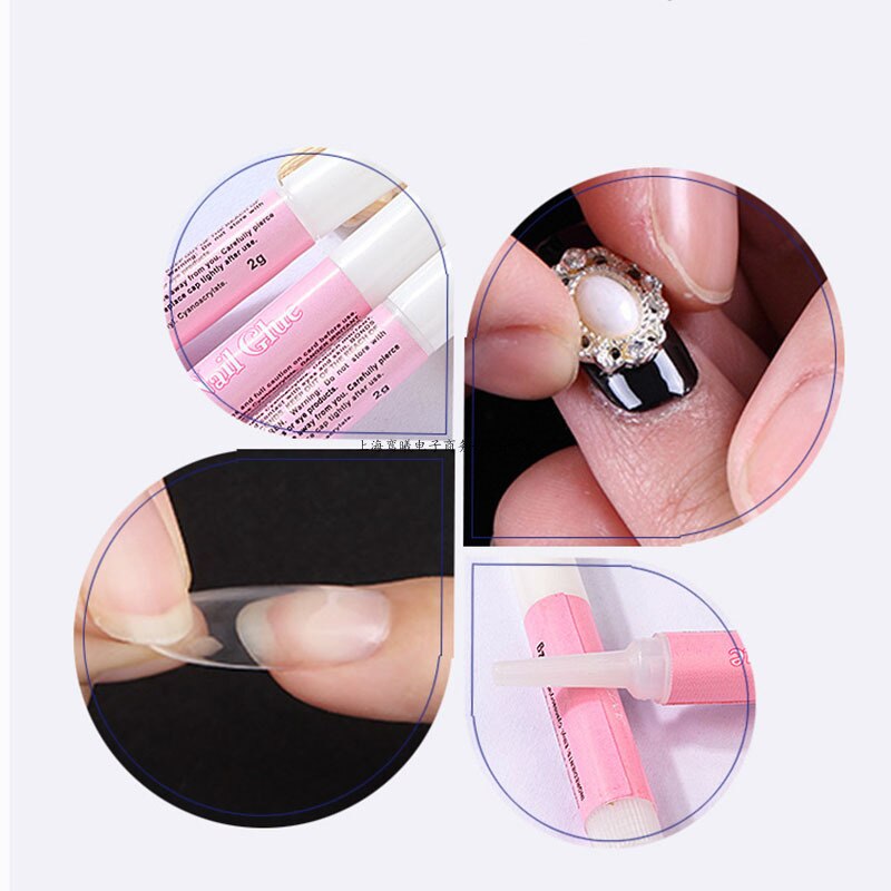 10pcs Professional nail glue