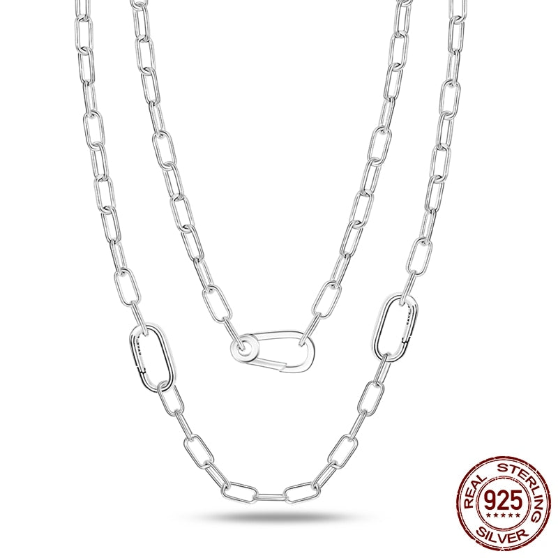 925 sterling silver snake link chains