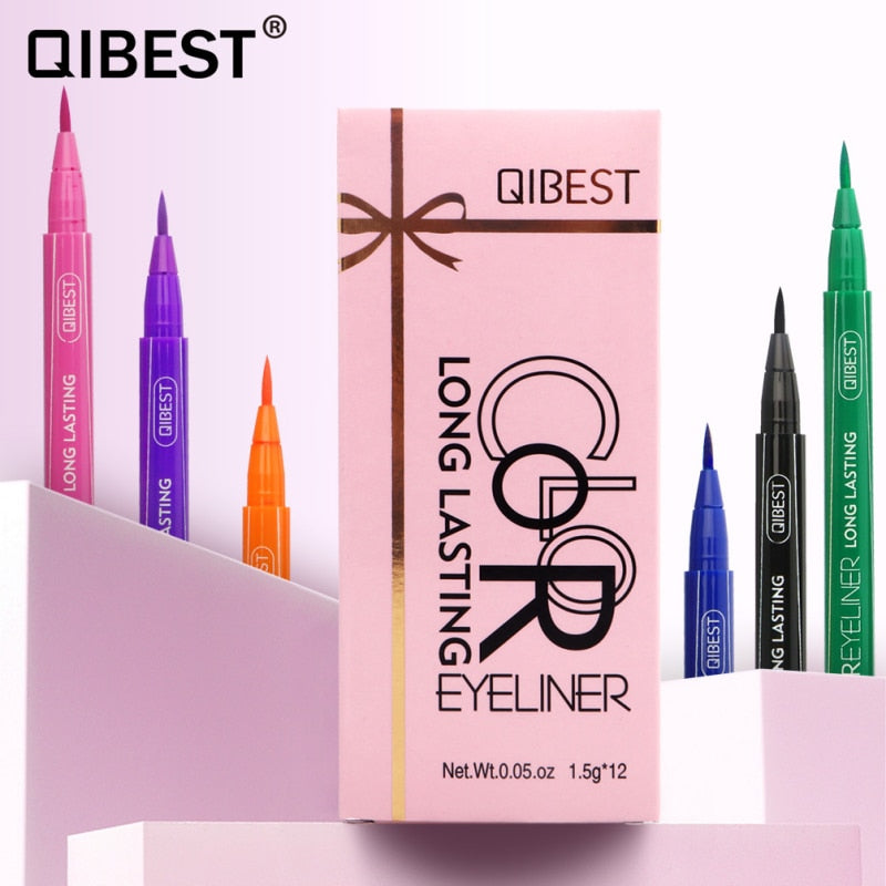 12 Colors Liquid Eyeliner Pen