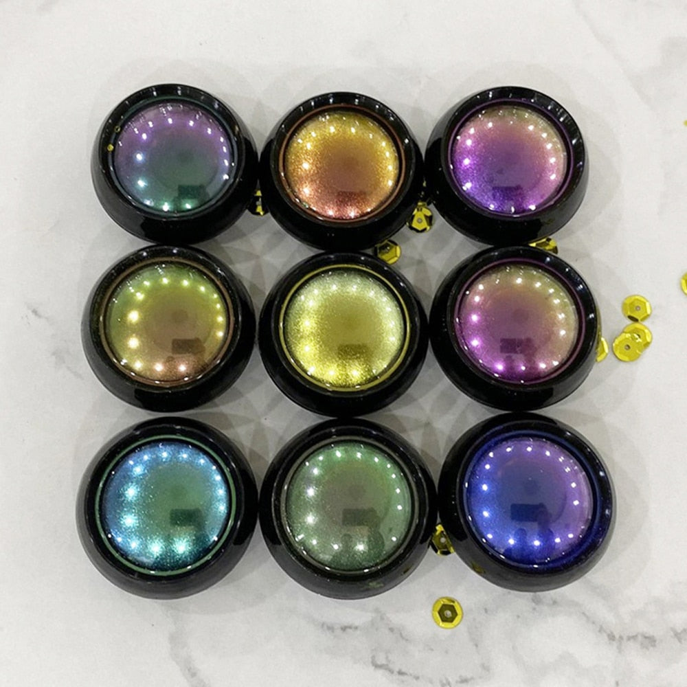 Optik Bukalemunlar Göz Farı Elmas Parlak Parlak Parlak Mono Göz Farı Göz Farı Paleti Göz Glitter Pigment toptan