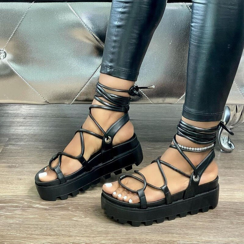 Esme gladiator chunky platform sandals