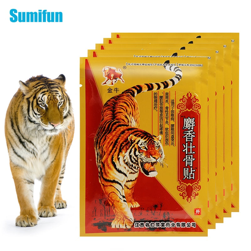 Pain relief tiger balm patches
